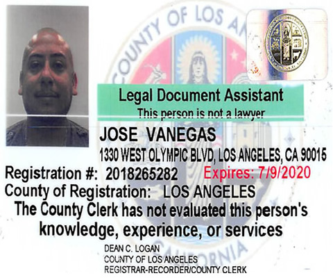Jose Vanegas, Senior case manager Progresso Legal Group P.C. P.C.